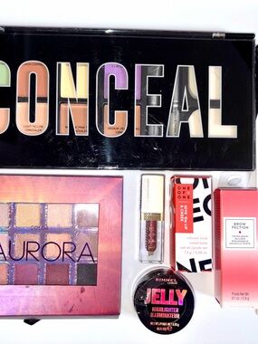 7 PC Makeup Lot: Profusion Concealer, Stila Gloss, Aurora Co Eye Shadow, & MORE!